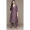 Purple Color Chinon Foil Print Work Casual Wear Readymade Kurta -5542162886