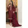 Red Color Fox Georgette Resham And Zari Work Pakistani Style Salwar Kameez -5545162920