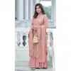 Pakistani Style Pink Color Fox Georgette Sequins Wok Party Wear Salwar Kameez -5565163028