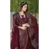 Butterfly Net Maroon Color Stone And Dori Work Designer Wear Lehenga Choli -5586163205