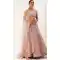 Lavender Color Net Sequins Work Function Wear Plus Size Lehenga Choli -5619163399