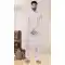 Off White Color Silk Resham And Sequins Work Readymade Men's Sherwani -5700164022