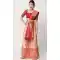Beige Color Lichi Silk Woven And Zari Work Function Wear Designer Lehenga Choli -572164178