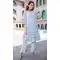 Sky Blue Color Pure Maslin Block Print Work Casual Wear Designer Kurti -5723164163