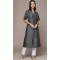 Grey Color Chinon Plain Festival Wear Readymade Designer Kurti -5816164828