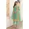 Pista Green Color Butterfly Net Embroidery Work Party Wear Salwar Suit -5954165793