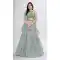 Grey Color Chiffon Hand And Thread Work Party Wear Designer Lehenga Choli -5987166101