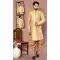 Beige Color Banarasi Silk Self Work Wedding Wear Designer Men's Sherwani -6018166386