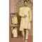 Yellow Color Banarasi Silk Self Work Wedding Wear Men's Designer Sherwani -6019166405
