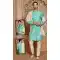 Turquoise Color Banarasi Silk Self Work Wedding Wear Men's Designer Sherwani -6019166411