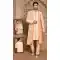 Banarasi Silk Peach Color Self Work Wedding Wear Men's Designer Sherwani -6019166422