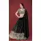 Black Color Faux Georgette Embroidery Work Party Wear Lehenga Choli -6021166436
