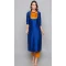Blue Color Art Silk Woven Work Party Wear Designer Readymade Kurti -6025166462