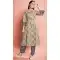 Cotton Printed Work Casual Wear Designer Readymade Kurti In Beige Color -6027166479