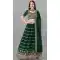 Green Color Georgette Embroidery And Zari Work Function Wear Designer Lehenga Choli -6038166588