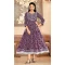 Purple Color Rayon Bandhej Print With Work Festival Wear Readymade Kurti -6054166754