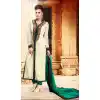 buttercream faux georgette salwar kameez