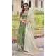 Gold Crush Silk Green Zari Sequin Lehenga Choli - 215686