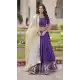 Purple Zari Sequin Gold Crush Silk Lehenga Choli - 215687