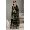 Buy Black Fendy Silk Palazzo Suit Plus Size Women - 216062