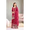 Shop Pink Fendy Silk Palazzo Suit Plus Size - 216065
